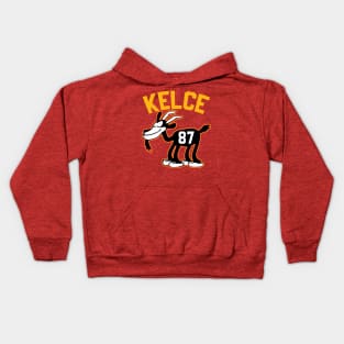 Kelce GOAT, Steamboat Willie Goat Kids Hoodie